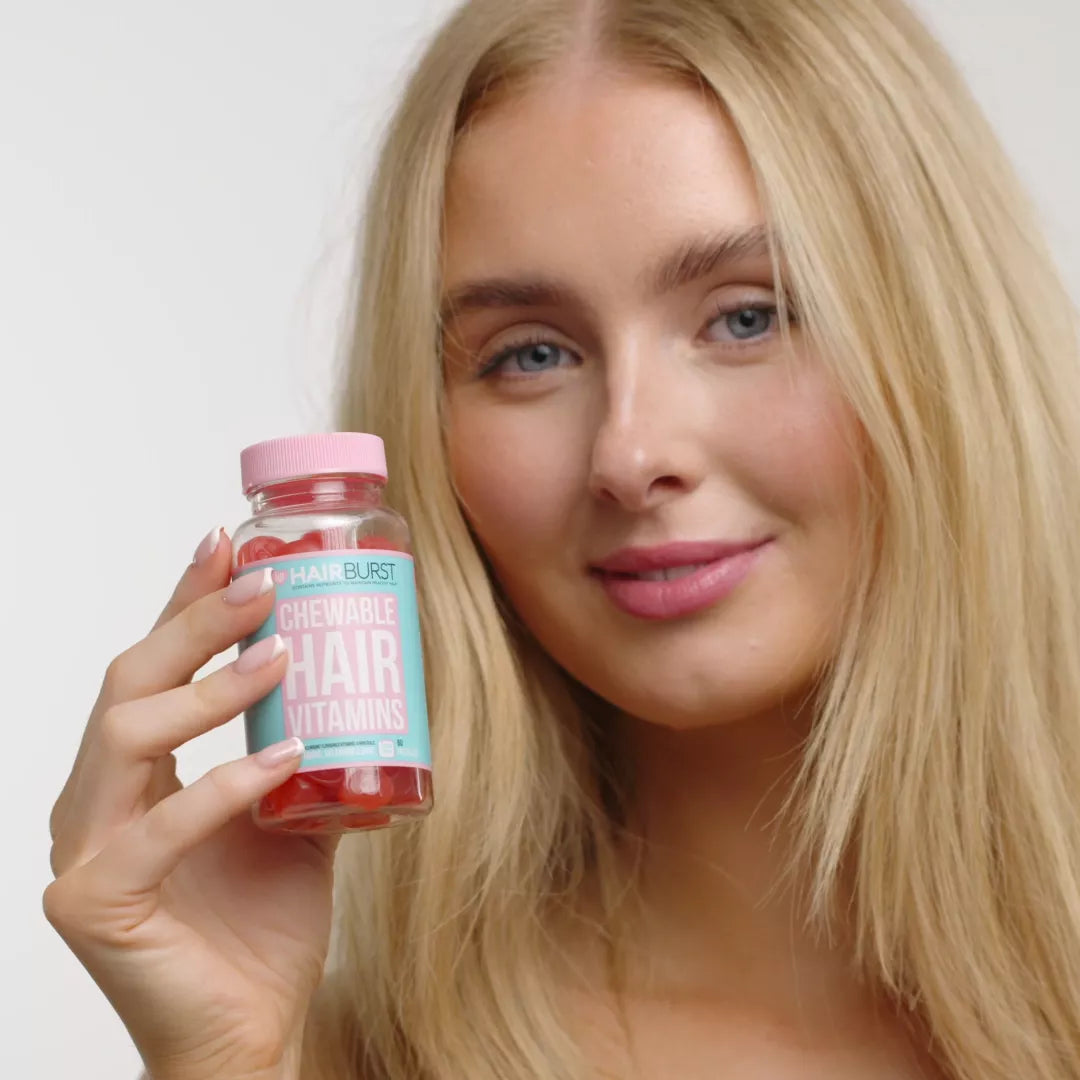 Set Shampoo e Balsamo per Capelli più Lunghi e Forti con Vitamine Gommose
