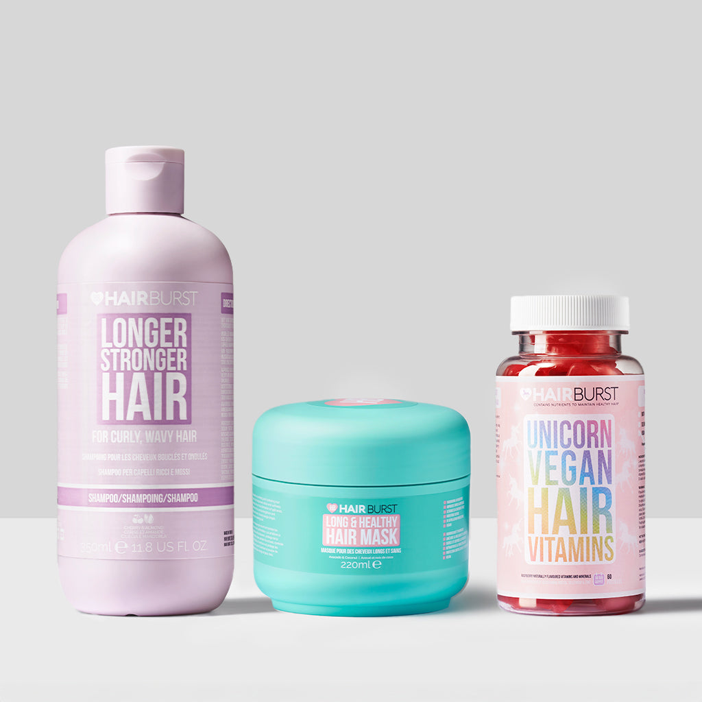 Trio per Capelli Sani con Vitamine Gommose Vegane