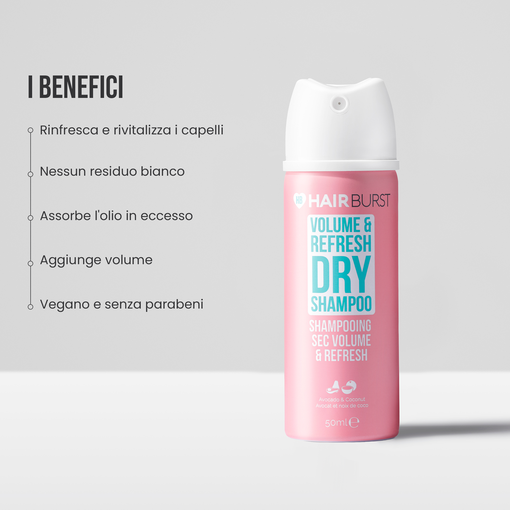 Mini Shampoo Secco Volume & Refresh