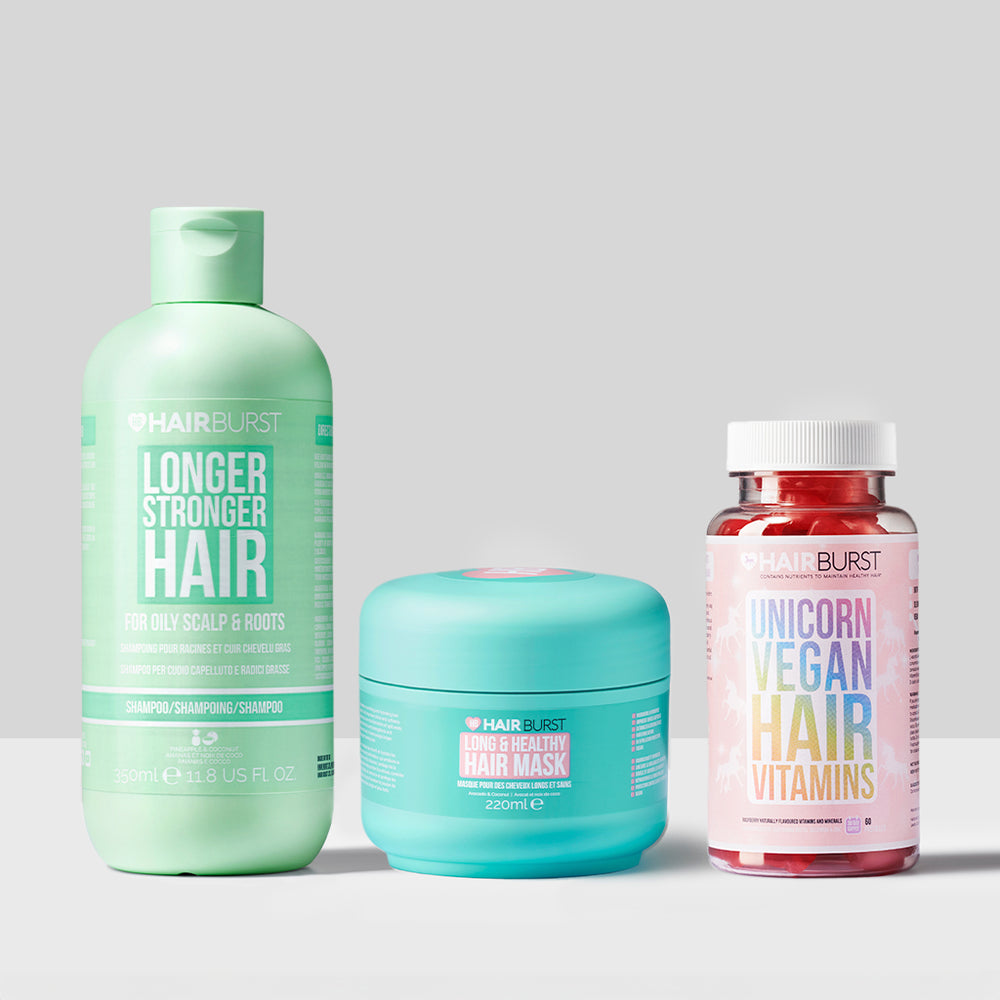 Trio per Capelli Sani con Vitamine Gommose Vegane