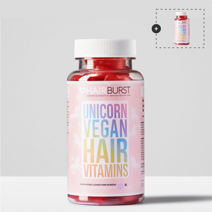 Vitamine Gommose Vegane per la Crescita dei Capelli