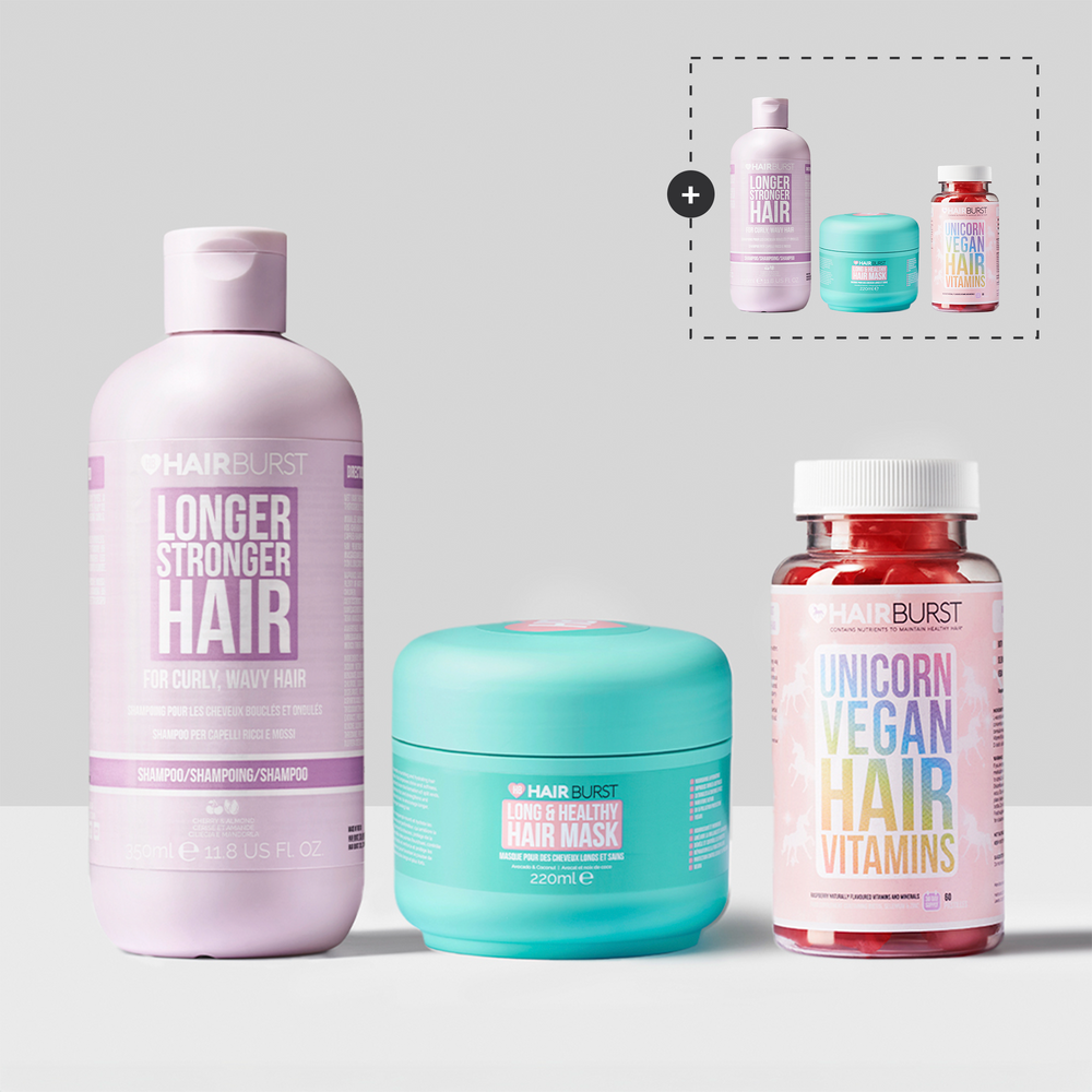 Trio per Capelli Sani con Vitamine Gommose Vegane