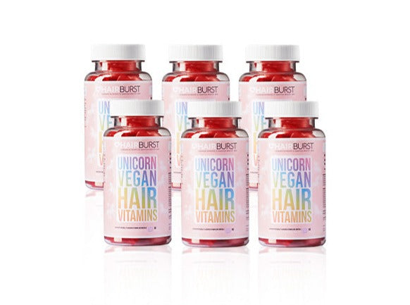 Vitamine per Capelli Vegane Gommose 6MS