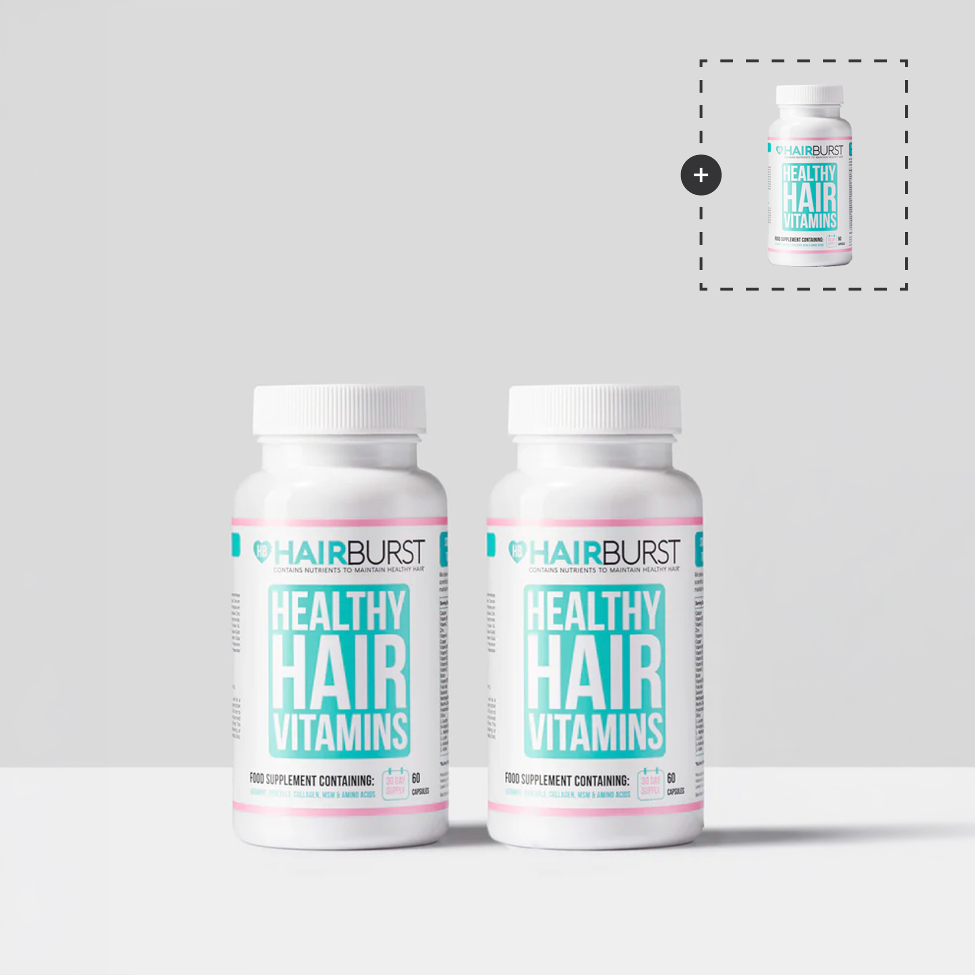 Vitamine in Capsula per la Crescita dei Capelli - Trattamento di 3 mesi