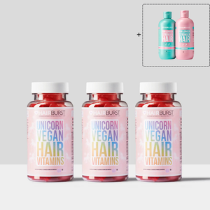 Vitamine Gommose Vegane per la Crescita dei Capelli - 3 mesi