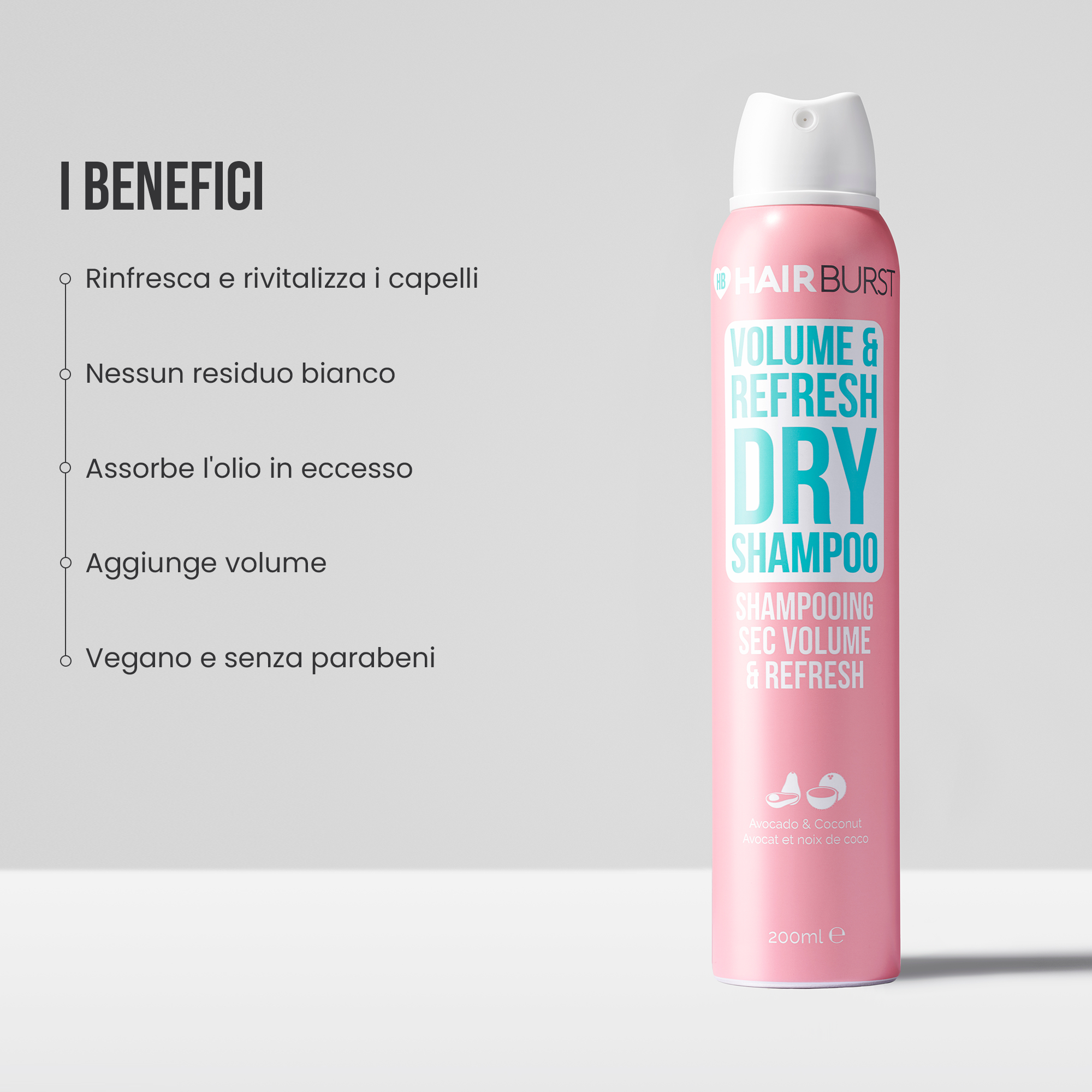 Shampoo Secco Volume & Refresh