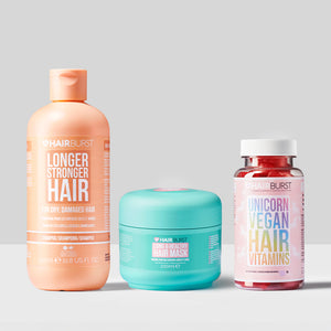 Trio per Capelli Sani con Vitamine Gommose Vegane