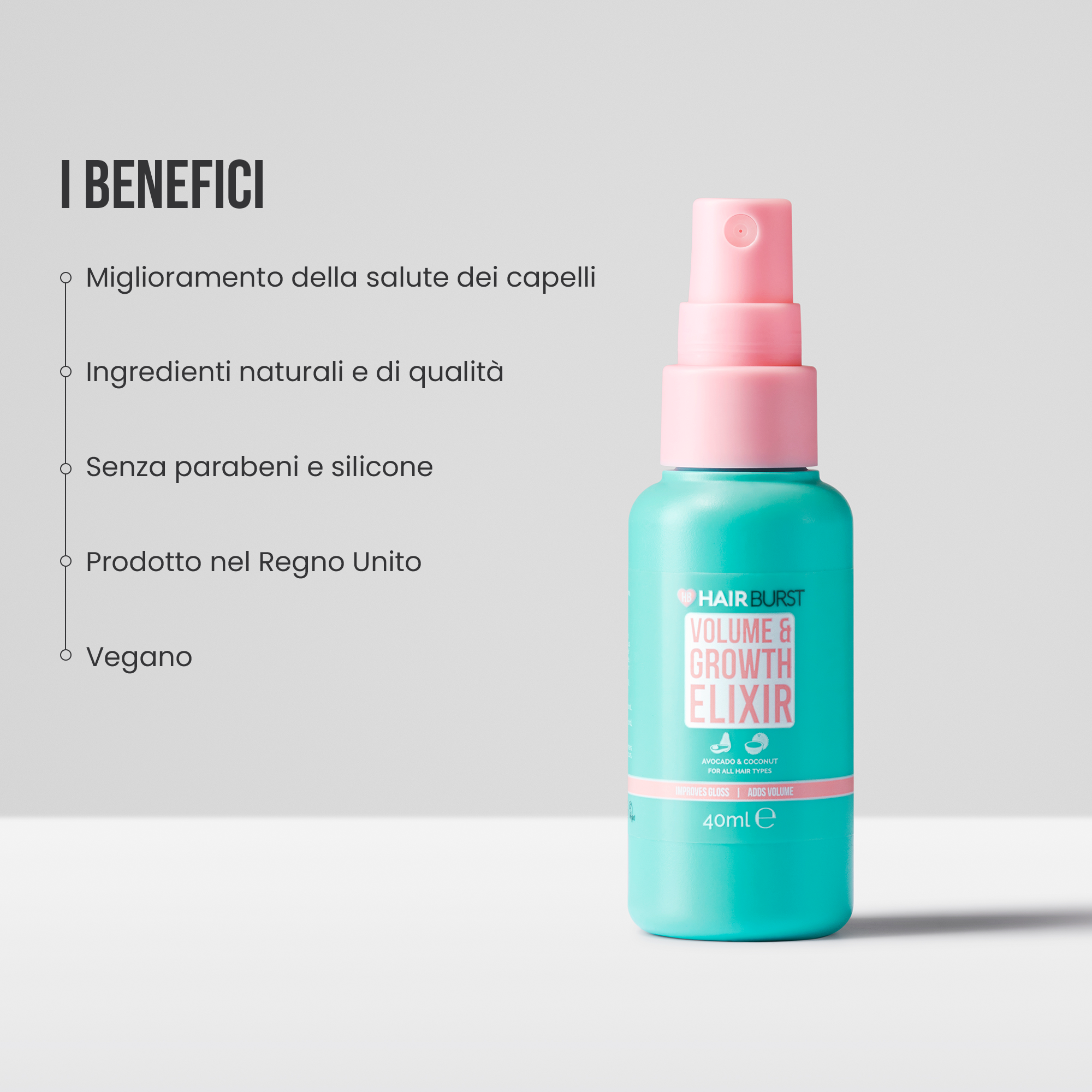 Mini Spray Elixir di Volume e Crescita