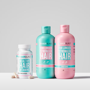 Set Vitamine per Capelli con Formula Originale e Shampoo e Balsamo