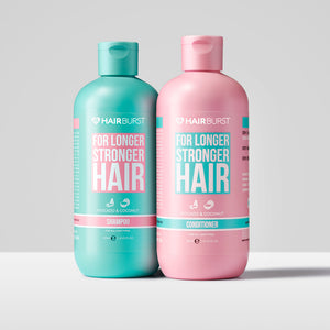 Set di Shampoo e Balsamo per Capelli più Lunghi e Forti